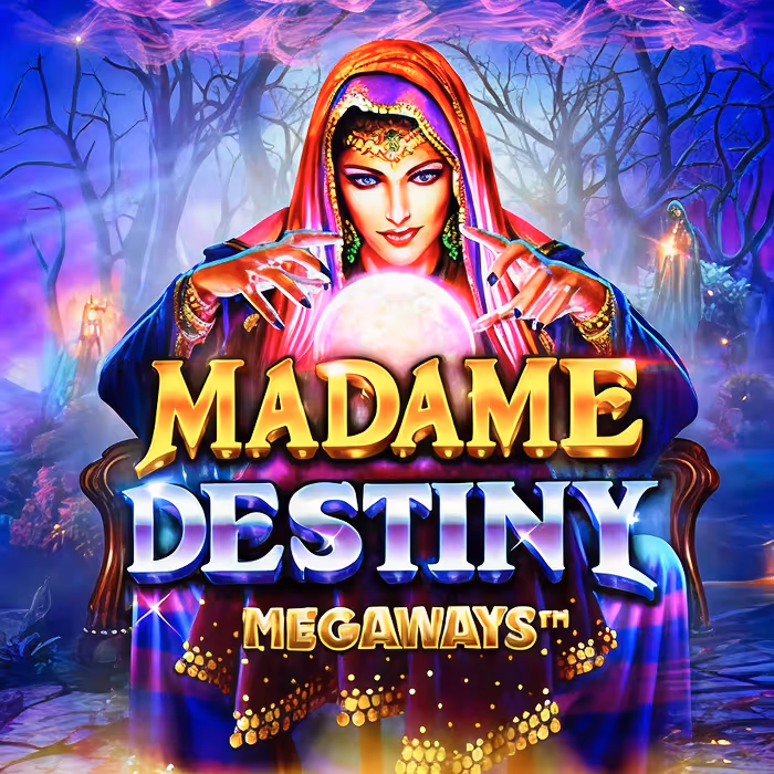 Madame Destiny Megaways mit mystischen kaskadierenden Walzen
